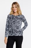 TEE-SHIRT A EFFET JACQUARD