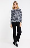 TEE-SHIRT A EFFET JACQUARD