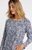 TEE-SHIRT IMPRIME, MANCHES LONGUES