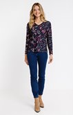 Tee-shirt imprimé fleurs