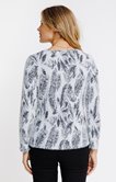 Tee-shirt à effet jacquard