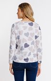 Tee-shirt imprimé cœurs