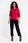Pull détails strass