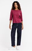Pull détails strass