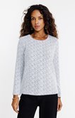 TEE-SHIRT EFFET JAQUARD