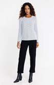 TEE-SHIRT EFFET JAQUARD