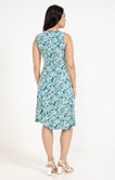 Robe en maille imprimée