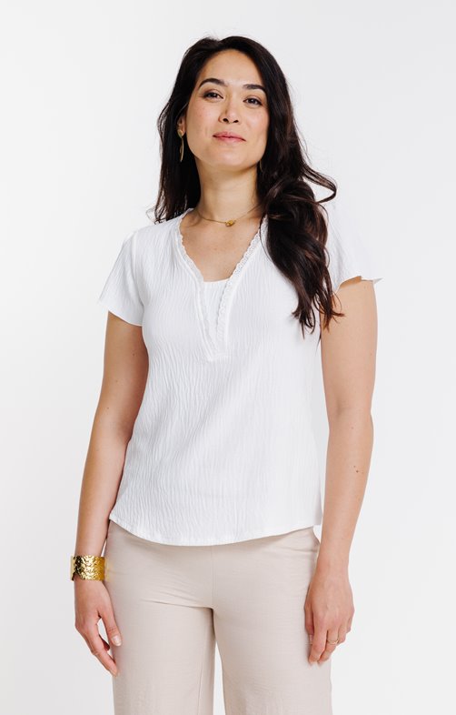 Tee-shirt uni manches courtes