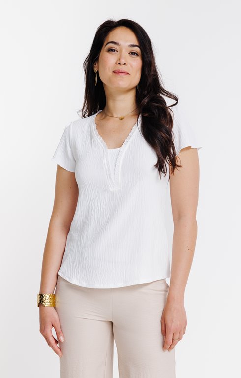 Tee-shirt uni manches courtes