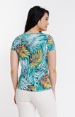 T-shirt manche courte col v