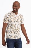 Tee-shirt manches courtes feuille