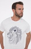 Tee-shirt manches courtes lion