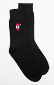 Chaussettes bonhomme de neige brodé
