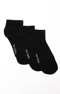 Lot de 3 paires de socquettes unies