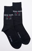 Chaussettes Beau-papa en or