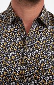 Chemise ajustée à motifs imprimés