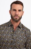 Chemise ajustée à motifs imprimés