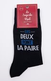 Chaussettes deux font la paire