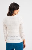 Cardigan ajouré all over
