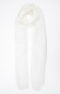 GRAND FOULARD LÉGER CÉRÉMONIE PLUMES