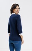 Pull 2 en 1 tricotage fantaisie