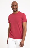 Tee-shirt manches courtes Basic chine