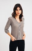 Cardigan col v