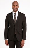 Veste de costume ajustée Brown
