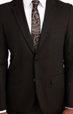 Veste de costume ajustée Brown
