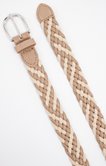 Ceinture tressée 