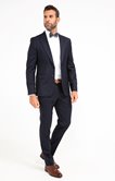 Veste costume ajustée Abysse