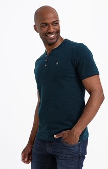 Tee-shirt manches courtes Slub Pique