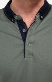 Polo manches courtes Olive