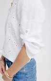 Chemisier avec macramé 