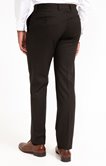 Pantalon de costume ajustée Brown