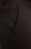 Pantalon de costume ajustée Brown