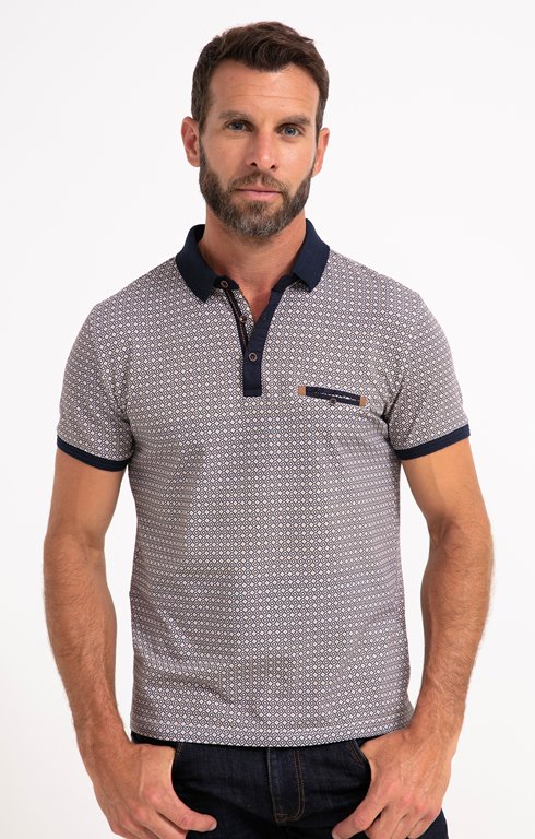 Polo manches courtes Vintage