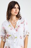 Blouse imprimée boutonnée
