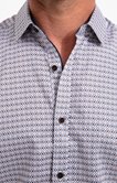Chemise regular à motifs imprimés