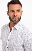 Chemise homme à motifs imprimés