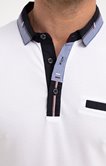 Polo manches courtes Blanc