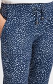 Pantalon 7/8 en maille imprimée