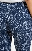 Pantalon 7/8 en maille imprimée