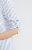 Chemise en lin rayée 