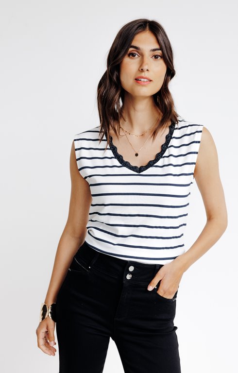 Tee-shirt sans manches