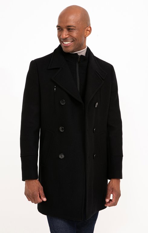 Manteau long croisé Crossy