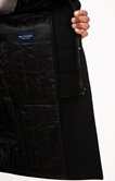Manteau long noir Sweetyblack