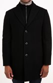 Manteau long noir Sweetyblack