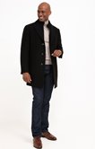 Manteau long noir Sweetyblack