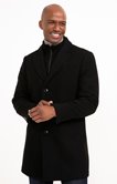 Manteau long noir Sweetyblack